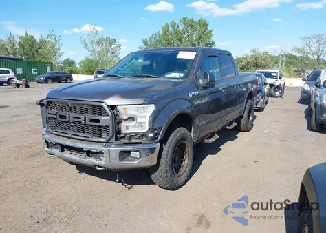 2015 Ford F-150 Lariat z USA, uszkodzony, nr VIN 1FTEW1EG0FKE45156